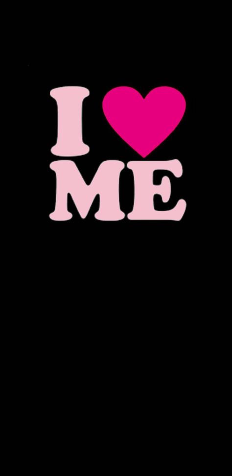 Back Ground, I Love Me, Pink Heart, Love Me, I Love, Pink, Black