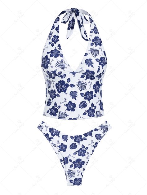 PRODUCT DESCRIPTIONFeatures:Wire Free,Padded (Removable Pads),LinedMaterial:Polyester,SpandexNeckline:HalterPattern Type:Floral,Plant,LeavesSwimwear Category:Tankini SetType:Tank Style SwimwearFabric Stretch:High Stretch Modest Swimsuits For Women, Cute Tankinis, Tankini Aesthetic, Swimsuits Cute, Bright Swimsuit, Cute Tankini, Swimsuits Tankini, Tankinis For Women, Pretty Swimsuits