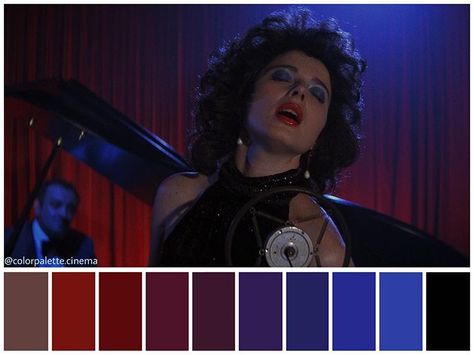 Blue Velvet Movie, Blue Velvet 1986, Movie Color Palette, Cinema Colours, Noir Color, Color Script, Film School, Film Inspiration, Cinematic Photography