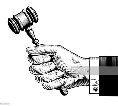 Vector Art : Hand holding judges gavel Democracy Poster Ideas Drawing, Gavel Drawing, Judge Illustration, Law Drawing, Fun Sketches, Stylized Drawing, Procreate Ipad Art, Indie Drawings, Optical Illusions Art