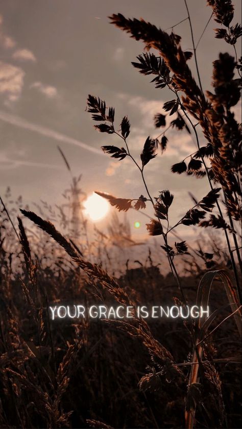 Christian wallpaper #wallpaper #christian #jesus #grace Your Grace Is Enough, His Grace Is Enough, Grace Is Enough, Wallpaper Christian, World Quotes, Bible Verses Quotes Inspirational, Wallpaper Wallpaper, Verse Quotes, Bible Verses Quotes