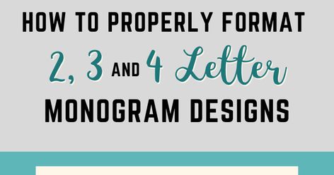 4 Letter Monogram Initials, Four Letter Monogram, 4 Letter Monogram, Hyphenated Last Name, Monogram Generator, Silhouette Cameo Beginner, Silhouette Cameo Projects Beginner, Free Monogram Fonts, Mens Monogram