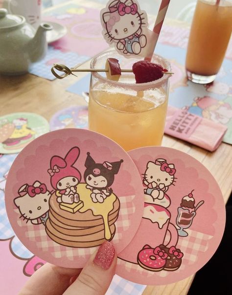 Hello Kitty Cafe Brighton, Hello Kitty Cafe Aesthetic, Artbox Cafe, Sanrio Cafe, Cafe Hello Kitty, Sanrio Aesthetic, Hello Kitty Shop, Elegant Room, Pins Board