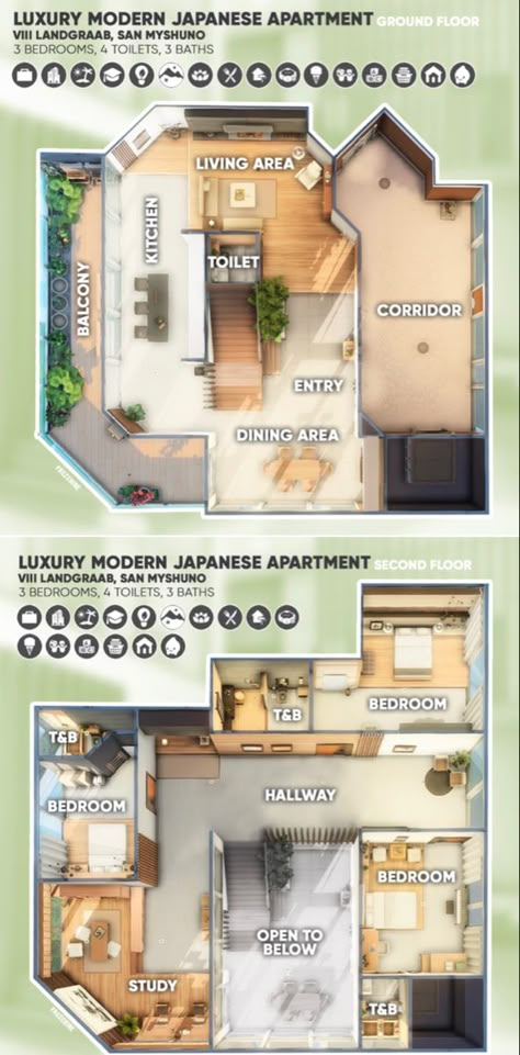 Sims 4 Floorplan Loft, Sims 4 Build Ideas Layout 2 Floors, 2 Story Sims House Layout, The Sims 4 Floorplan, Sims 4 Room Layout, Sims 4 Cc House Layout, 20 Culpepper House Layout, Viii Landgraab Sims 4 Apartment Layout, Sims 4 Floor Plans Layout 30x20