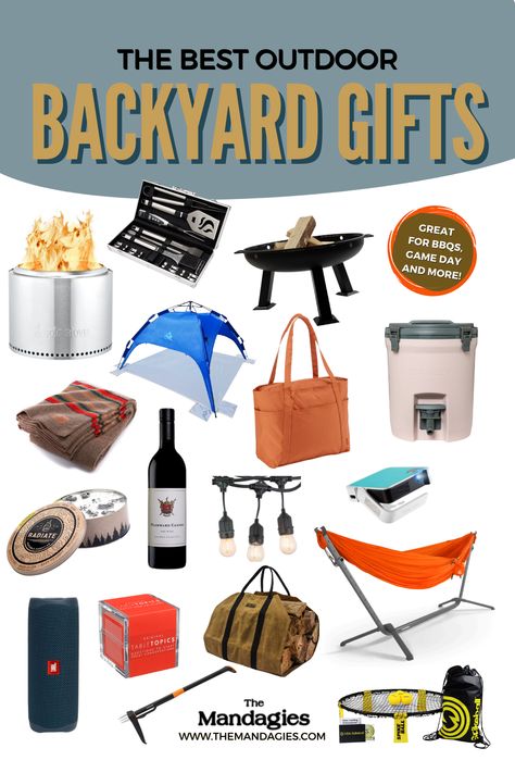 Summer nights are finally here which means hosting backyard game nights, late night star gazing, and tons of marshmallows roasting! Check out our guide to backyard gifts that are awesome for any outdoorsy couple, friend, family, or yourself! Hosting Backyard, Backyard Gifts, Family Games Outdoor, Outdoorsy Couple, Pacific Northwest Travel, Gift Ideas For Dad, Stanley Adventure, Outdoor Couple, Outdoor Dinner