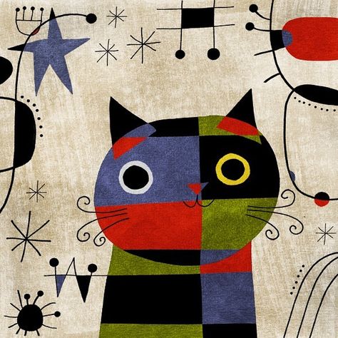 37/100 Joan Miró's cat, Doodle  #100dayproject #100daysofcats #miró #doodle #arthistory #catportrait #caturday #the100dayproject #painting #100daysofcatportraits #instacats #catillustration #illustration #catart #catlover #kitty #joanmiro #draweveryday #cat #petportrait #paintyourpet #catpainting #painting #digitalart #cats #catsofinsta #angierozelaar Night Paintings, Miro Paintings, Joan Miro Paintings, Paint Your Pet, Cat Art Illustration, Apple Art, Cat Doodle, Joan Miro, Cats Illustration