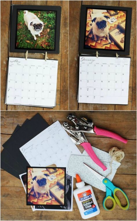 DIY Instagram Calendar Diy Calendar Gift, Paint Sample Calendar, Diy Calendar Ideas, Christmas Present Pictures, Diy Calendar Planner, Diy Calendars, New Year Fresh Start, Homemade Calendar, Instagram Calendar