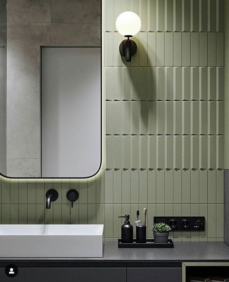 Mirror Washroom, Luxury Bathroom Mirror, Wall Tiles Ideas, Cute Rooms, Tile Design Ideas, Wc Design, Restroom Design, Tiles Ideas, Home Decor Bathroom