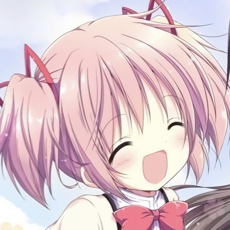 Madoka Magica Cute Core, E Pfp, Madoka Kaname Icon, Pink Hair Pfp, Pfp Cutecore, Madoka Magica Madoka, Magica Madoka, Hair Pfp, Kawaii Icons