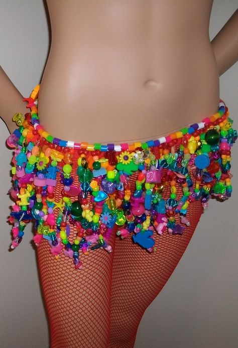 Kandi Skirt, Goth Kandi, Bead Skirt, Goth Colors, Kandi Inspiration, Rave Skirt, Skirt Costume, Diy Kandi Bracelets, Rave Edm