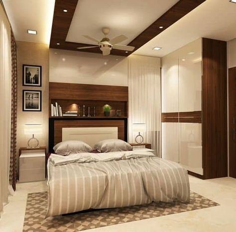 Bedrooms Interior, Bedroom Pop Design, Amazing Bedroom Designs, False Ceiling Bedroom, Interior Ceiling Design, Pop False Ceiling Design, Ceiling Design Living Room, Modern Bedroom Interior, Bedroom False Ceiling Design