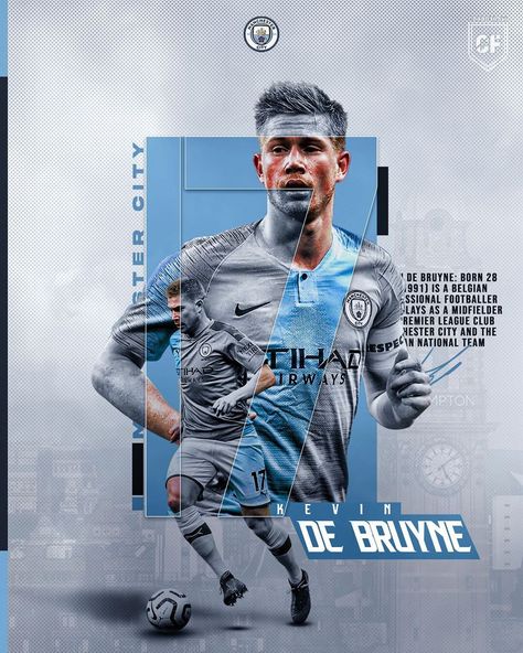 Best Players Football, Manchester City Wallpaper, Poster Football, National City, Sports Design Inspiration, Sport Poster Design, Botas Chelsea, Sports Graphics, Sports Graphic Design