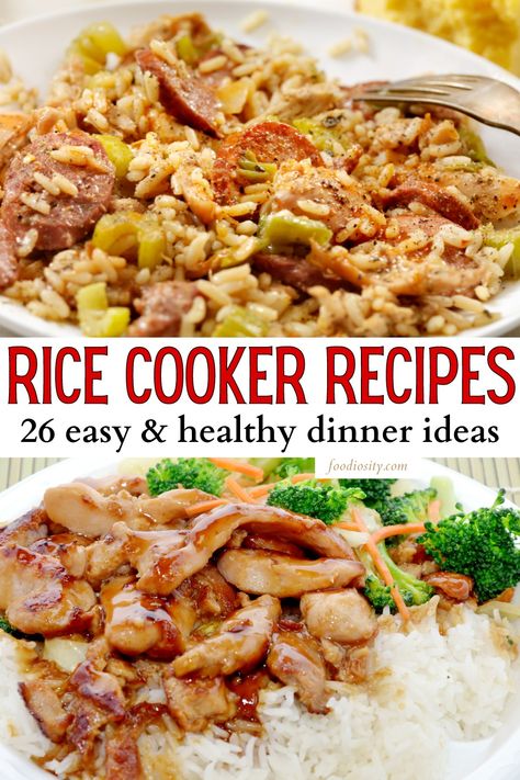 Rice Cooker Cheesy Rice, Flavored Rice Cooker Recipes, Cooking Rice In Rice Cooker, College Rice Cooker Recipes, Meals In A Rice Cooker, Chicken And Rice In Rice Cooker, Recipes For Rice Cooker And Steamer, Rice A Roni In Rice Cooker, Rice Cooker Fried Rice With Egg