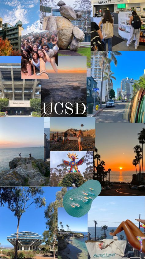 College Vibes, Uc San Diego, University Of San Diego, College Vision Board, College List, Top Places To Travel, Senior Photo Outfits, Dream College, Freshman College