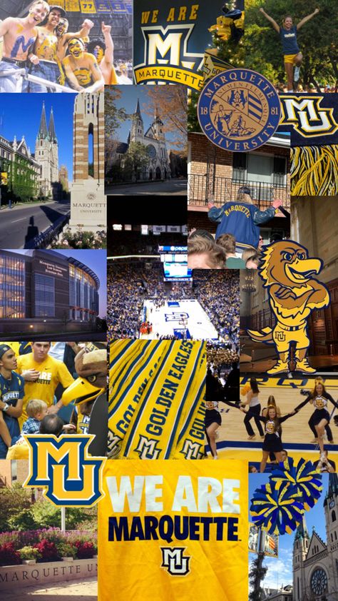 Marquette University, Here I Go Again, College Aesthetic, Dream School, University