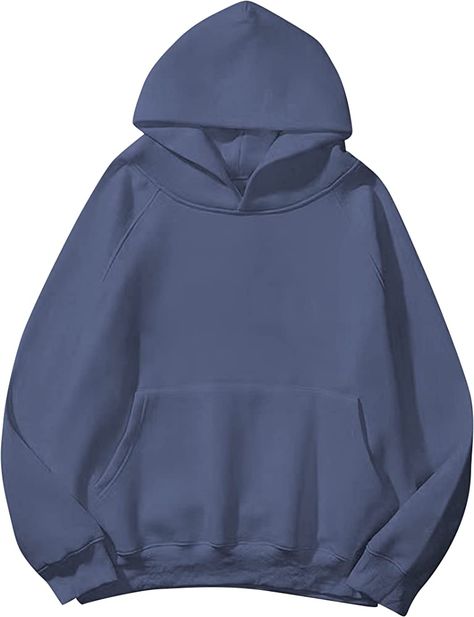 Oversize Pullover, Loose Hoodie, Basic Hoodie, Navy Hoodie, Couples Hoodies, Blue Hoodie, Workout Hoodie, Black White Fashion, Pullover Shirt