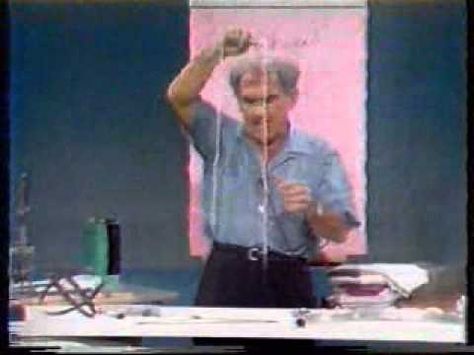 Centrifugal Force : Dramatic demonstrations in Physics by Prof Julius Sumner Miller Centripetal Force, Basic Physics, Centrifugal Force, Deep Truths, Quotation Marks, Quantum Mechanics, Teaching Science, Math Resources, Science Experiments