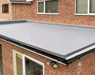 What is Flat Roofing? Fibreglass Flat Roof, Flat Roof Materials, Flat Roof Repair, Flat Roof Extension, Building A Garage, Fibreglass Roof, Roof Extension, Roof Maintenance, Commercial Roofing