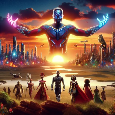 Introduction The release of "Black Panther" in 2018 marked not just a significant moment in the Marvel Cinematic Universe (MCU) but also a g... Chadwick Boseman Black Panther, Ryan Coogler, Black Panther 2018, Superhero Stories, Character Arc, Chadwick Boseman, Black Characters, Marvel Films, Movie Buff