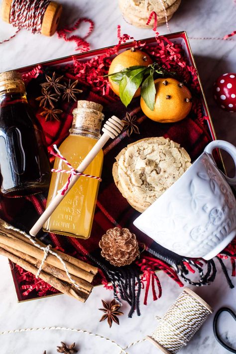 Christmas Gift Baskets Ideas, Hot Toddy Recipe For Colds, Gift Baskets Diy, Diy Christmas Gift Baskets, Gift Baskets Ideas, Hot Toddy Cocktail, Toddy Recipe, Baskets Diy, Hot Toddies Recipe