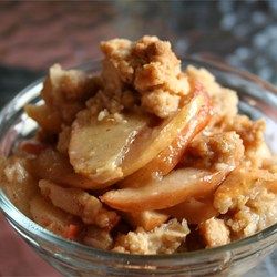 Apple Crisp II - Allrecipes.com Pecan Crisp, Best Apple Crisp, Plats Weight Watchers, Apple Crisp Easy, Slab Pie, Savory Foods, Oat Crumble, 21 Day Fix Meals, Apple Crisp Recipes