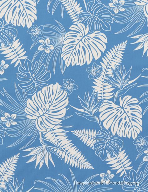 Hawaiian Pattern Design, Tropical Ferns, Tropical Prints Pattern, Tropical Fabric Prints, Tropical Art Print, Hawaiian Fabric, Hawaiian Pattern, Motif Tropical, Tropical Leaves Pattern