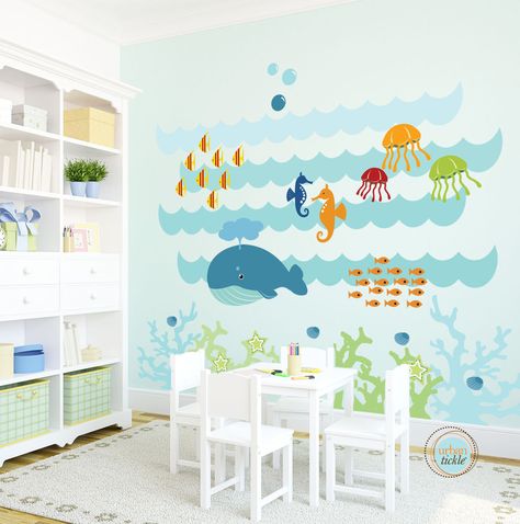 Baby Rooms Designing Ideas Baby Room Wall Stickers, Baby Playroom, Baby Room Diy, Baby Room Themes, Nursery Artwork, Wall Decals For Bedroom, Playroom Design, Nursery Wall Stickers, Room Decals