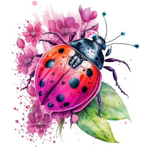 Ladybug invitations