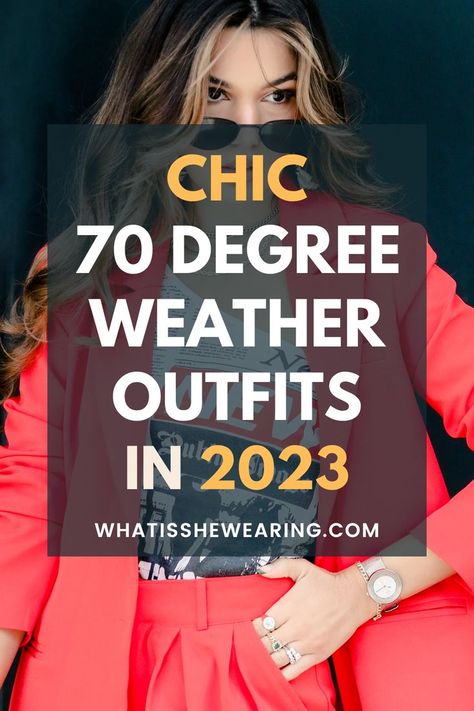 what to wear for 70 degree weather Cute Outfits For 70 Degree Weather, 73 Degree Weather Outfit, 70 Degree Weather Outfit Work, 70 Degree Weather Outfit Summer, Cute Rainy Day Outfit Fall, 70 Degree Weather Outfit Spring, Warm Day Fall Outfits, Rainy Weather Outfits Summer, Warm Rainy Day Outfit