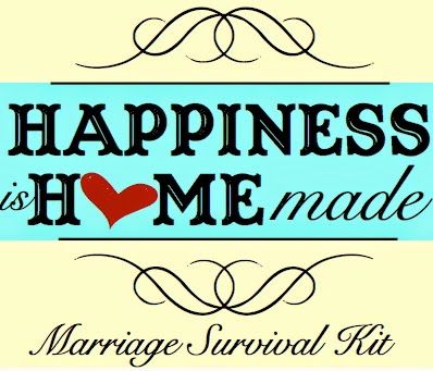 Creative "Try"als: Happiness Is Homemade - Marriage Survival Kit Marriage Survival Kit, Survival Tool Kit, Gift Bag Ideas, Marriage Retreats, Happiness Is Homemade, Bag Ideas, Survival Tools, Kitchen Utensil, Survival Prepping