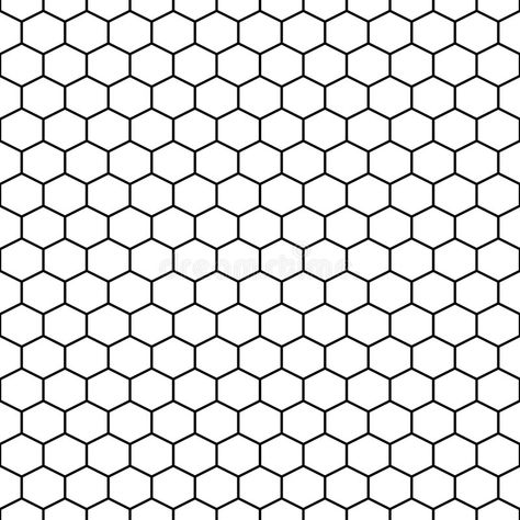 Hexagon grid cells vector seamless pattern. vector illustration Minimal Geometric Design, Hexagon Grid, Mosaic Texture, Stained Glass Crafts, Hexagon Tiles, Hexagon Shape, Pyrography, Glass Crafts, Geometric Design