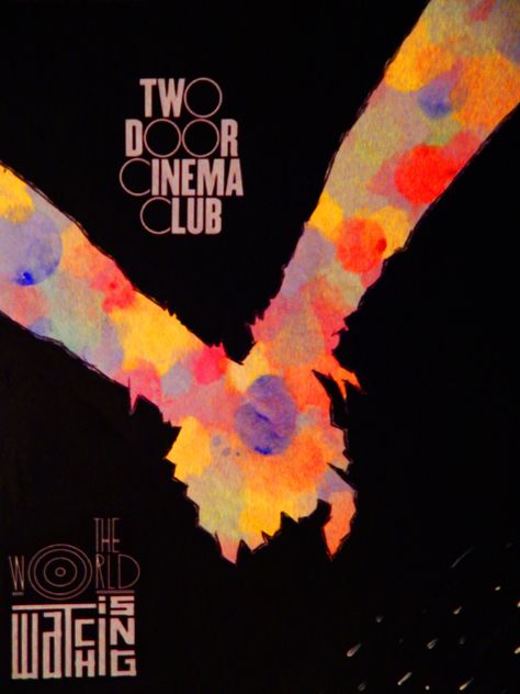 Two Door Cinema Club. Two Door Cinema Club Aesthetic, Two Door Cinema Club Poster, Two Door Cinema Club, Wall Pics, Door Poster, Club Aesthetic, Poster Inspiration, Music Vibes, Club Poster