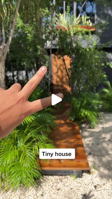 Tiny House on Instagram: "Tiny house en la selva #tinyhouse #tulum #tinyliving" Bali Loft House, Tulum Tiny House, Tulum House, Tiny House Hotel, Backyard Cabin, Resort Cabins, Glamping Resorts, Rest House, Tiny Living