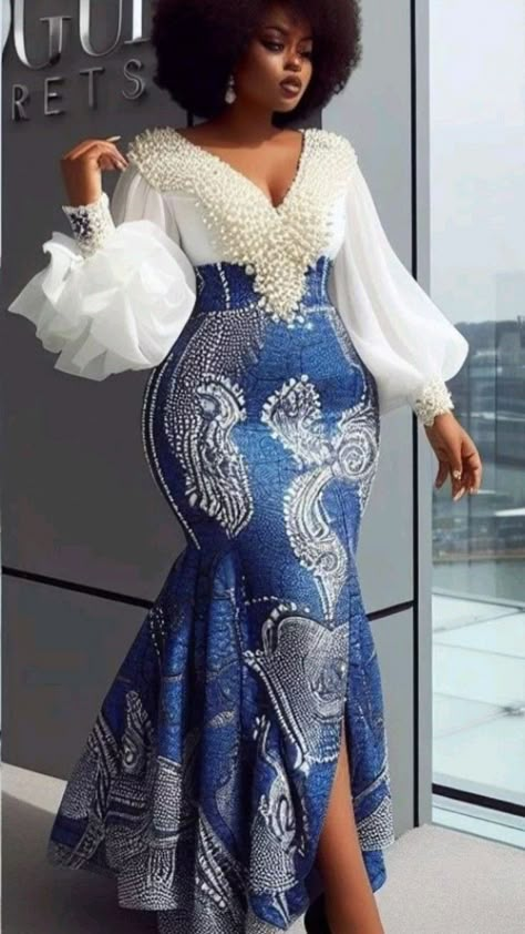 Chitenge Outfits, Nigerian Dress Styles, Shweshwe Dresses, African Attire Dresses, African Fabric Dress, Long African Dresses, African Print Dress Ankara, Afrikaanse Mode, Best African Dresses