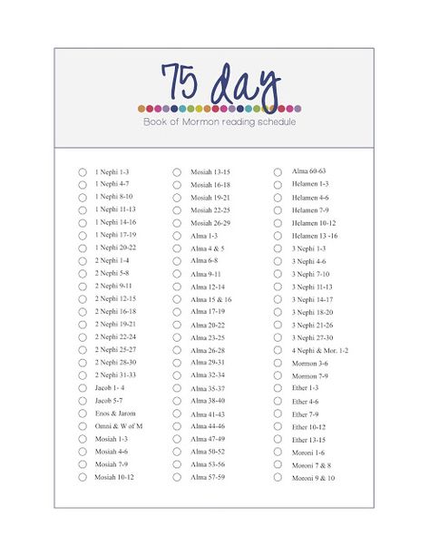 75 Day Book of Mormon Reading Schedule/Challenge Printable | Summer Owens Read The Book Of Mormon In 90 Days Chart, 90 Day Book Of Mormon Reading Challenge, Book Of Mormon Challenge, Book Of Mormon Reading Schedule, Reading Challenge Printable, 75 Day Hard Challenge, Study Strategy, Summer Reading Chart, Lds Quotes Uplifting