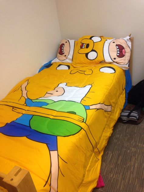 Adventure Time Room Decor, Adventure Time Decor, Adventure Time Room, Adventure Time Backpack, Adventure Time Merch, Adventure Time Plush, Adventure Time Tattoo, Adventure Time Cartoon, Bed Spread