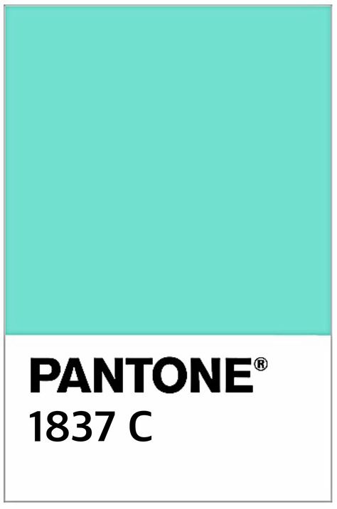 Tiffany Blue . . .  Pantone 1837 | Tiffany & Co. Tiffany Blue Background, Blue Logo Design, Verde Aqua, Blue Pantone, Pantone Swatches, Verde Tiffany, Tiffany Blue Color, Tiffany Green, Bedroom Color Combination