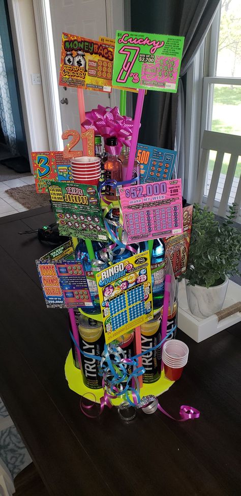 Alcohol and Lotto Tickets Truly Seltzer Birthday Cake, Beer Cake Ideas, Truly Seltzer, Beer Can Cakes, Lotto Tickets, Cake In A Can, Beer Cake, Cake Ideas, Liquor