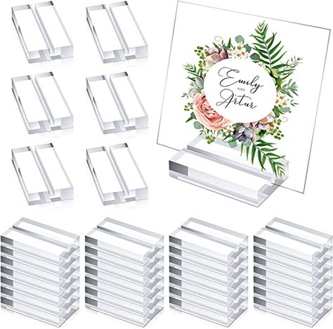 Card Display Stand, Table Number Stands, Acrylic Card, Acrylic Table Number, Table Number Holders, Table Card Holder, Card Display, Table Place Cards, Clear Card