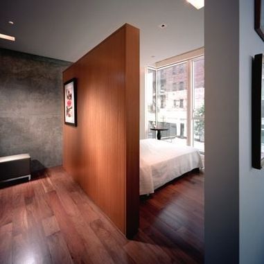 False Wall Bedroom Design Ideas, Pictures, Remodel and Decor Wall Bedroom Design, Wall Pictures Ideas, Wall Behind Bed, False Wall, Loft Room, Bedroom Photos, Wall Bedroom, Wall Bed, Bed In Living Room