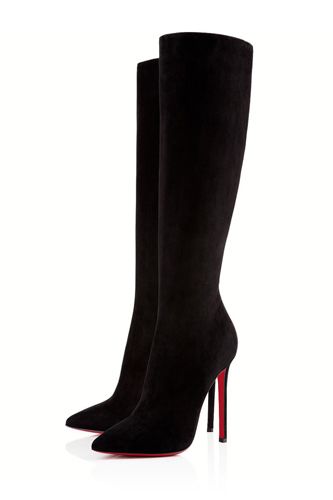 Christian Louboutin Outlet, Christian Louboutin Boots, High Heeled Boots, Chic Flats, Christian Louboutin Pigalle, Louboutin Heels, Red Bottoms, Moda Vintage, Fashion Lookbook