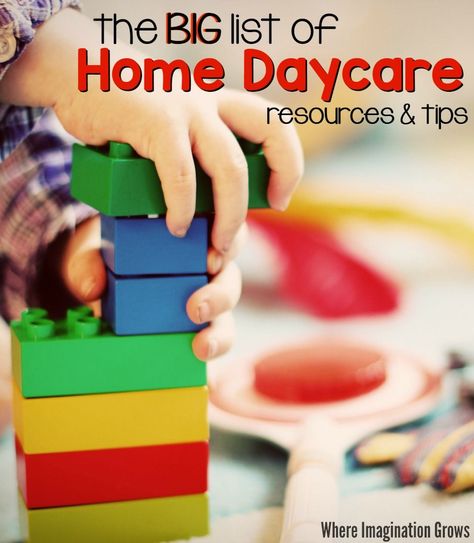 Tips for starting a home daycare from an experienced daycare provider! The big list of tips and resources for new family child care providers! From creating a contract to dealing with angry clients and even a list of tax deductions, there's lots of help for running your in-home daycare successfully! #homedaycare #daycareproviders Home Day Care, Starting A Daycare, Family Child Care, Family Day Care, Jean Piaget, Children Education, Daycare Providers, Best Educational Toys, Working Mom Life