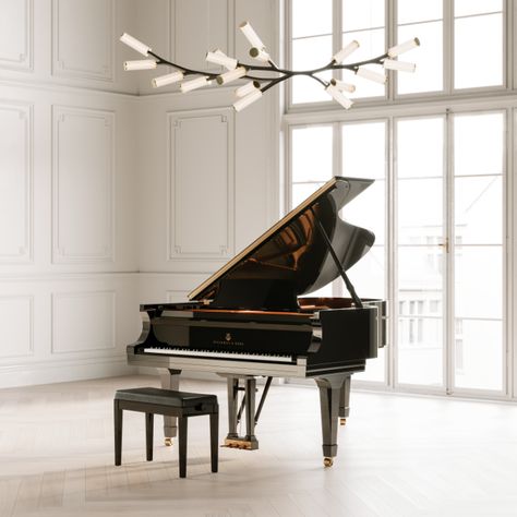 Grand Piano Room, Piano Living Rooms, Steinway Grand Piano, Steinway Piano, Black Piano, Baby Grand Pianos, Piano Room, London Design Festival, Grand Piano