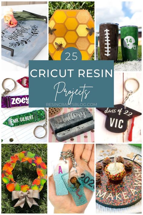 Resin And Vinyl Crafts, Resin Casting Ideas, Resin Cricut Crafts, Diy Resin Gift Ideas, Epoxy Resin Crafts Ideas, Resin Crafts Ideas Inspiration, Halloween Countdown Sign, Cricut Maker Projects, Honeycomb Coasters