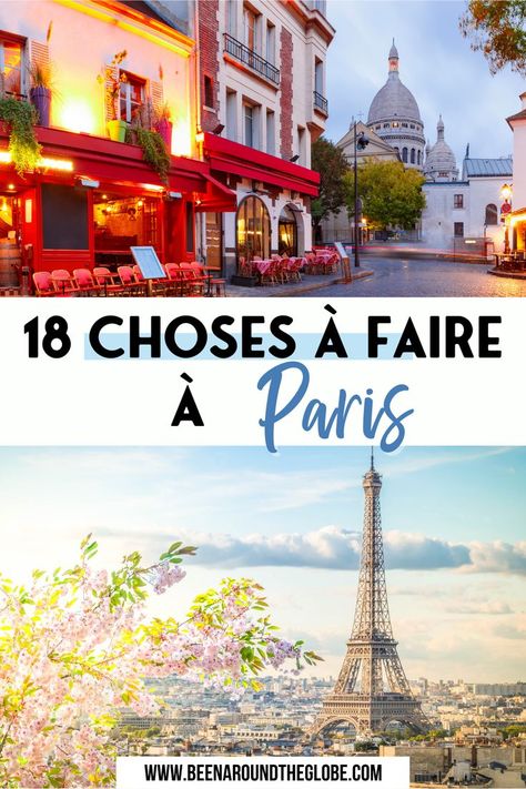 18 choses à faire à Paris. Tout savoir si vous allez visiter Paris! Que faire à Paris | Visite Paris | Guide Paris | Voyage Paris | Weekend Paris | 3 jours à Paris Paris Weekend, 3 Days In Paris, What To Do In Paris, Paris Visit, Weekend In Paris, Paris Tips, Europe 2023, Paris 2023, Things To Do In Paris