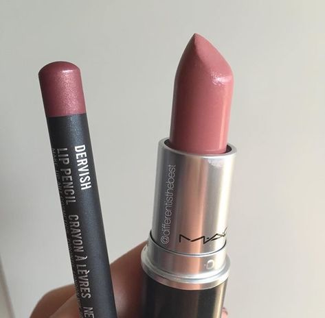 Patisserie lipstick and Dervish lip pencil Mac Lip Combinations, Mac Lip Liner And Lipstick Combos, Mac Patisserie, Mac Lip, Mac Lipsticks, Beauty Make-up, Nude Lip, Mac Makeup, Mac Lipstick