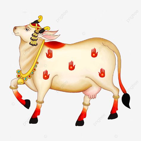 Cow Hd Images, Indian Cow Illustration, Kamadenu Cow Images, Dharma Quotes, Cow Wedding, Images Of Cows, Cow Images, Pichwai Cow, Cow Background