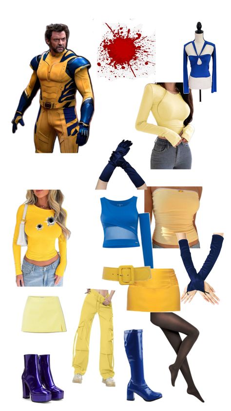 Wolverine Halloween Costume, Marvel Halloween Costumes, Wolverine Costume, Duo Costumes, Bff Halloween Costumes, Trendy Halloween Costumes, Group Costumes, Halloween Inspo