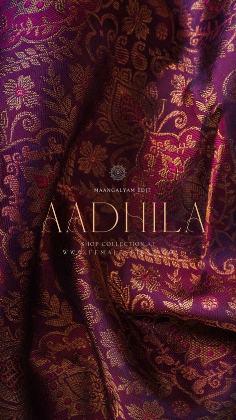 Unveil the allure of our handwoven royal purple and blue dual-tone wedding brocade sari. Delicate pink, gold, and silver details adorn the body with intricately woven floral and paisley designs. The border, a masterpiece in itself, showcases the majestic presence of elephants, the grace of peacocks, and the beauty of annam, all intricately woven in shimmering copper zari. Elevate your style with this masterpiece, where tradition meets contemporary sophistication. Purple And Copper, Man Gold Bracelet Design, Indian Fits, Desi Clothing, Simple Saree Designs, Indian Colours, New Saree Designs, New Saree Blouse Designs, Traditional Silk Saree