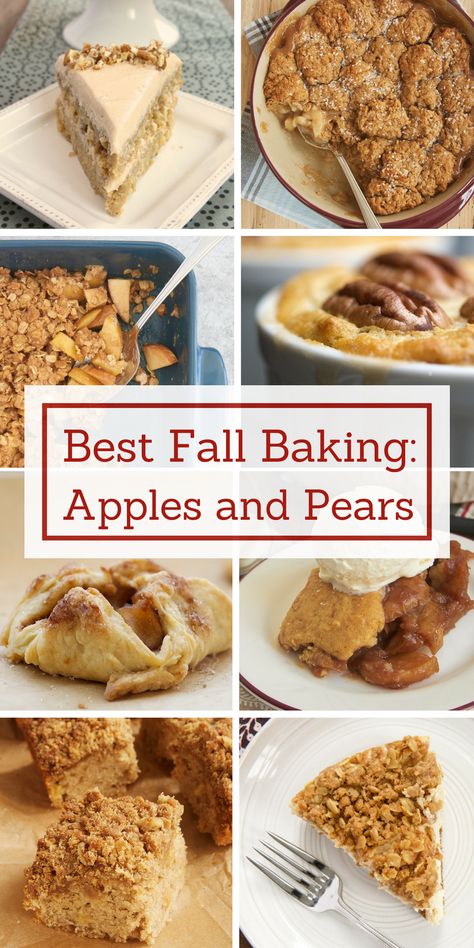 Fall Baking Apples, Baking With Apples, Recipes Apples, Halloween Baking Recipes, Baking Apples, Sweet Potato Thanksgiving, Pear Dessert, Baked Pears, Fall Baking Recipes